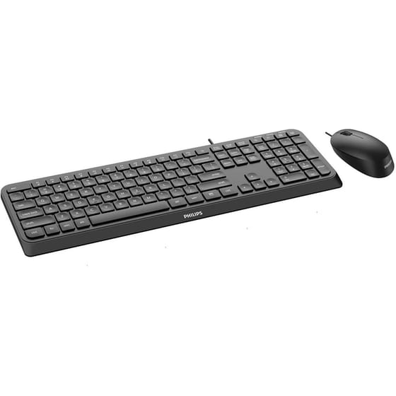 Philips SPT6207B/00 2000 series Ενσύρματο Σετ Πληκτρολόγιο - Ποντίκι Black image 1