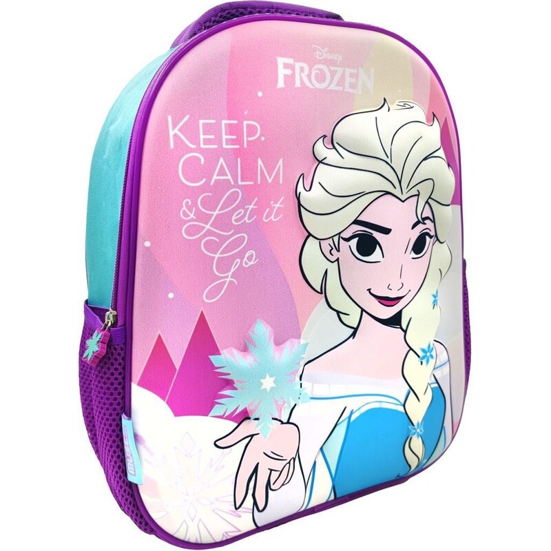 Τσάντα Πλάτης Προσχολική Must 3D Eva Frozen Keep Calm And Let It Go