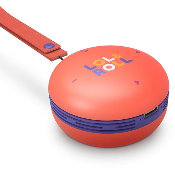 Energy Sistem Lol&Roll Pop Kids Φορητό Ηχείο 5W - Orange image 2