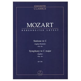 Βιβλίο Για Σύνολα Barenreiter Mozart - Symphony Nr.41 Kv551 [pocket Score]