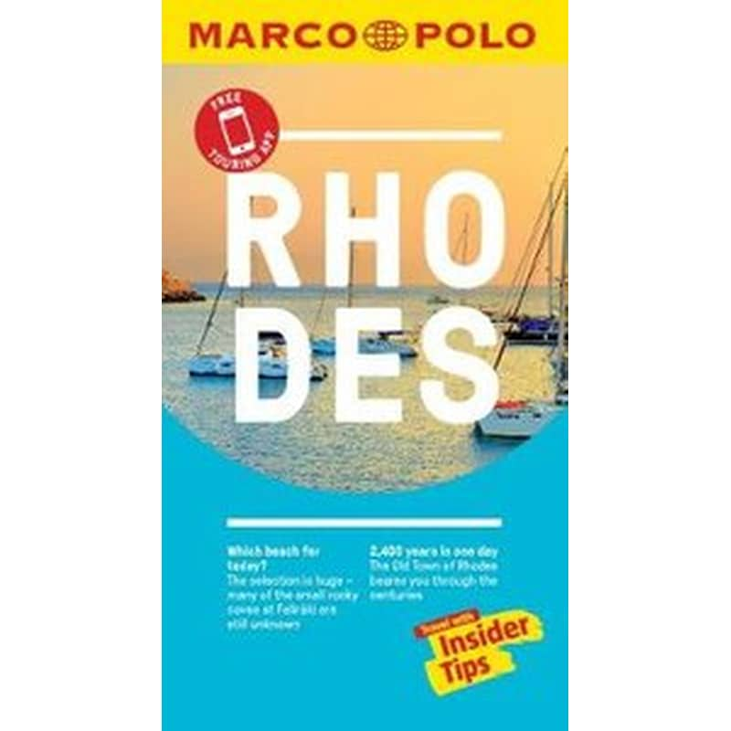 Rhodes Marco Polo Pocket Travel Guide 2018 - with pull out map