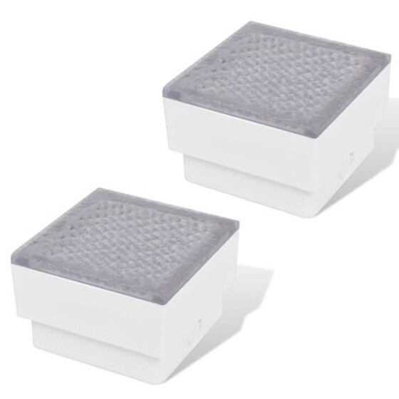 Vidaxl Φωτιστικά Χωνευτά Led 2 Τεμ. 100 X 100 X 68 Χιλ. image 2
