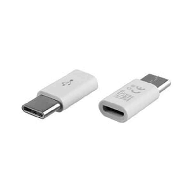 Αντάπτορας Nsp Micro Usb to Usb-C - White