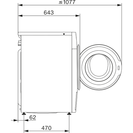 MIELE WWK360 WCS PWash 10 kg 1.400 Στροφές Λευκό με Wi-Fi Πλυντήριο Ρούχων image 8