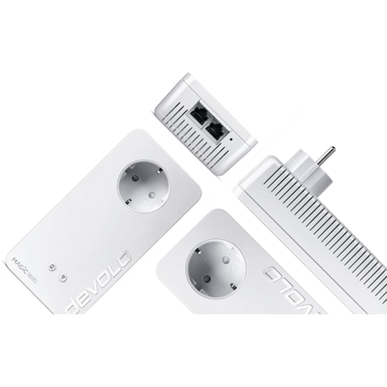 Devolo Magic 1 8366 Powerline Ενσύρματη Σύνδεση Passthrough με 2 Θύρες Ethernet image 1