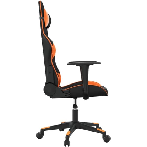 Καρέκλα Gaming VIDAXL 345517 από Τεχνητό Δέρμα - Μαύρο image 1