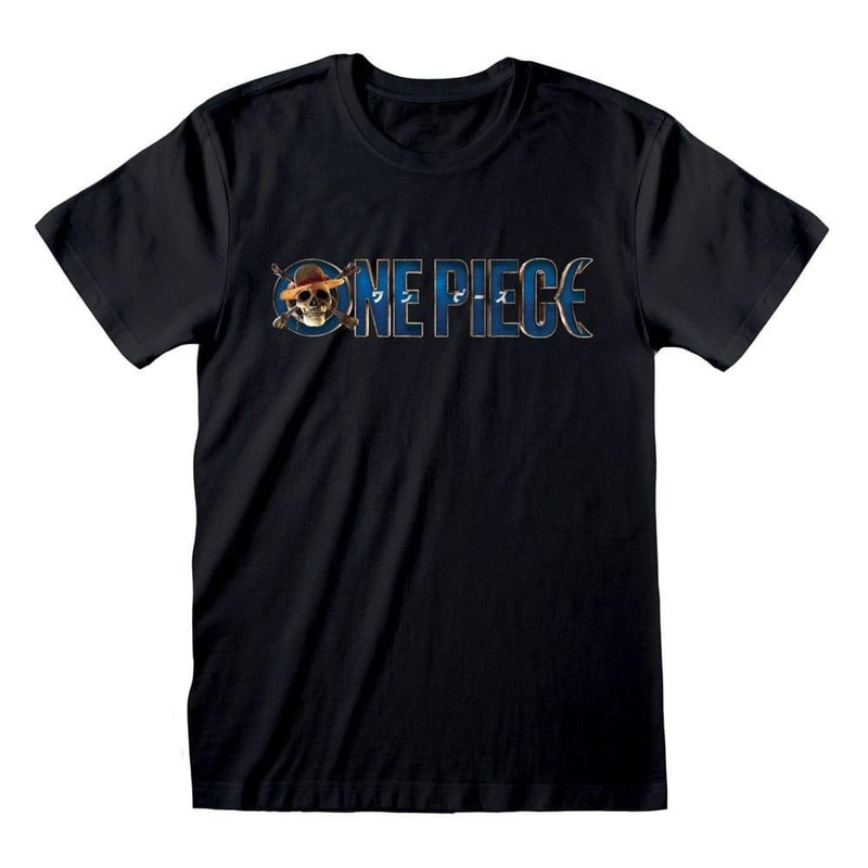 HEROES INC. T-shirt Heroes Inc. Netflixs One Piece Logo - Μαύρο