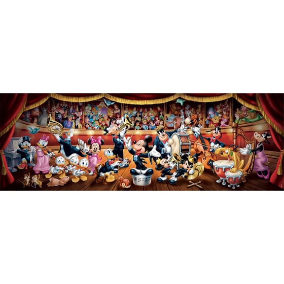 Παζλ Clementoni Panorama High Quality Collection Disney Ορχήστρα (1000 Κομμάτια) image 1