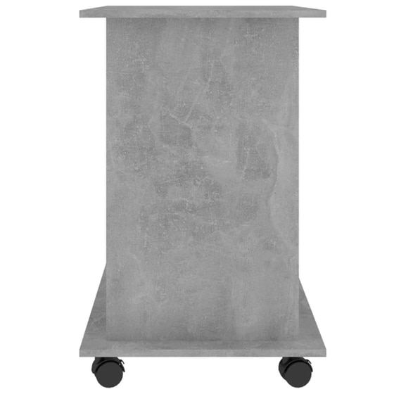 Γραφείο Υπολογιστή VidaXL από Μοριοσανίδα 80x50cm - Γκρι image 3