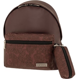 Γυναικεία Τσάντα Πλάτης Polo Mini Dantela Burgundy
