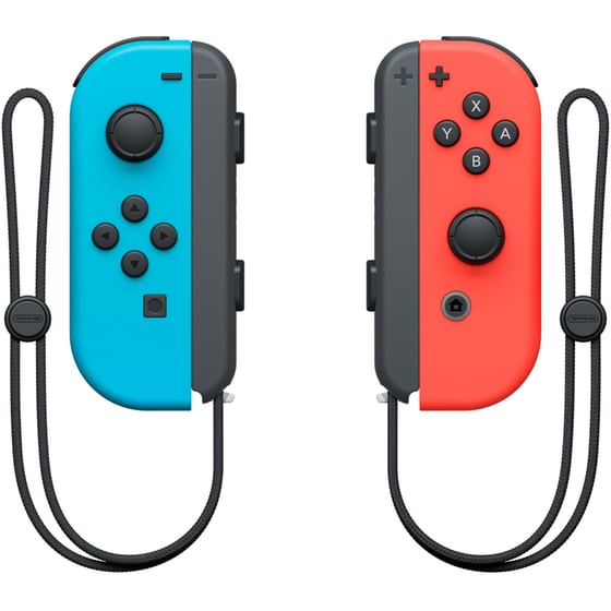 Nintendo Switch 2019 Neon Blue/Neon Red & Kirby's Return to Dream Land Deluxe image 6