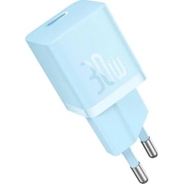 Φορτιστής Πρίζας Baseus Mini Wall Gan5 30W - Μπλε