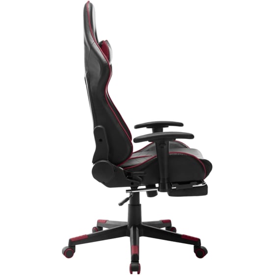 Καρέκλα Gaming VidaXL από Τεχνητό Δέρμα - Μαύρη/Μπορντό image 2