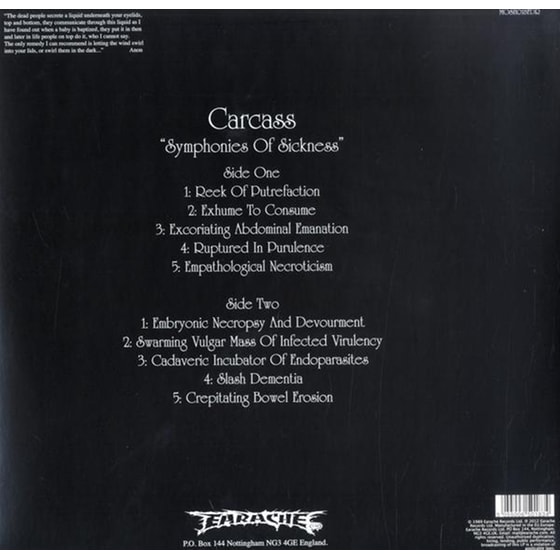 Symphonies Of Sickness image 1