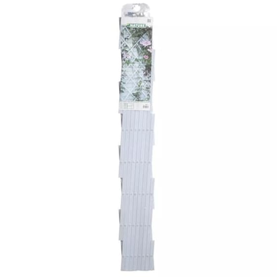 Nature Καφασωτό Κήπου Λευκό 100 X 200 Εκ. Από Pvc 6040703 image 2