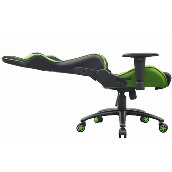 Καρέκλα Gaming Gembird GC-01 από Τεχνητό Δέρμα - Μαύρη/Πράσινη image 5