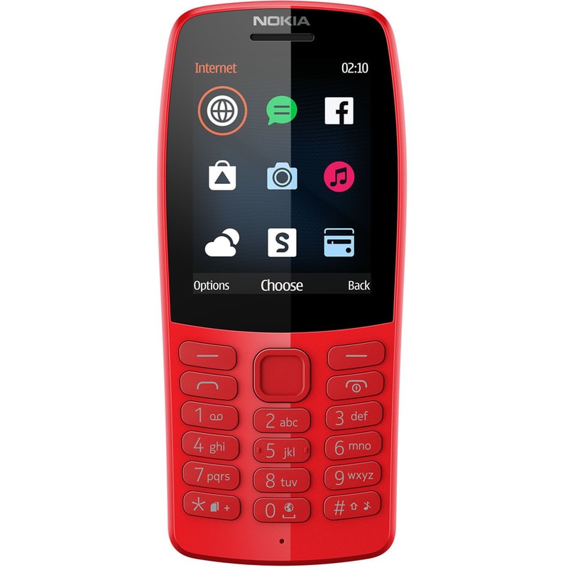 Nokia 210 Dual Sim – Κόκκινο