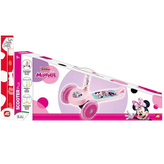 Παιχνιδολαμπάδα Παιδικό Scooter Plus AS Company Disney Minnie image 0