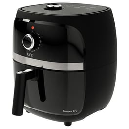 LIFE SEMPER FRY 221-0291 1300 W 3.2 L Μαύρη Φριτέζα Αέρος