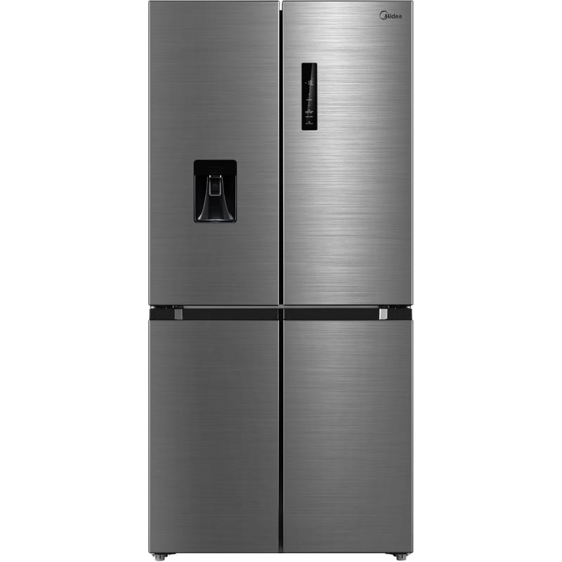 MIDEA MDRM632FGD46W Total No Frost 470 Lt Inox Ψυγείο Ντουλάπα