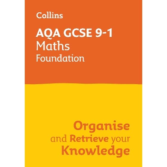 AQA GCSE 9-1 Maths Foundation Organise and Retrieve Your Knowledge image 0