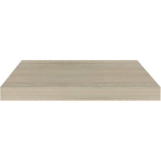 Ράφια VidaXL από MDF Σετ 2 Τμχ 23x3.8cm - Μπεζ image 3