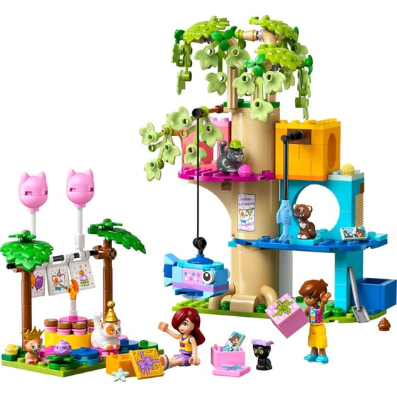 LEGO® Friends Cat Birthday Party & Tree House (42666) image 4