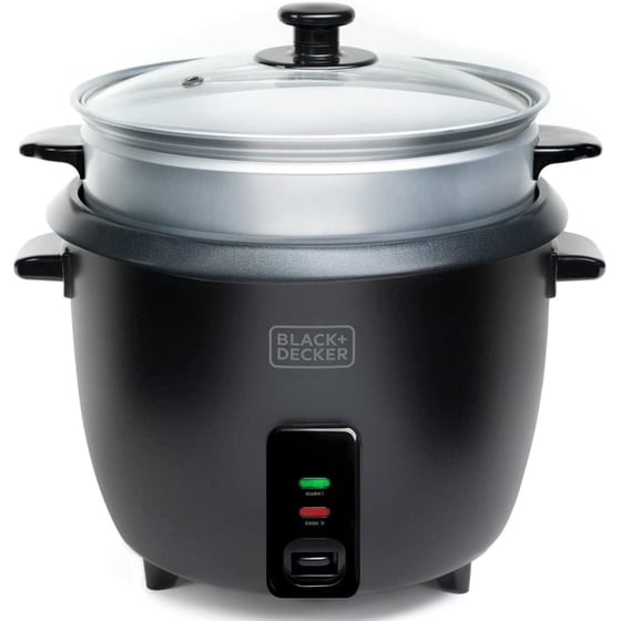 Ατμομάγειρας Ρυζιού BLACK & DECKER BXRC1800E 700W Λευκό image 0