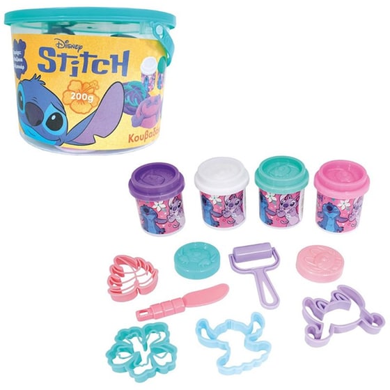 Σετ Πλαστελίνης AS Company σε Κουβαδάκι Stitch image 1