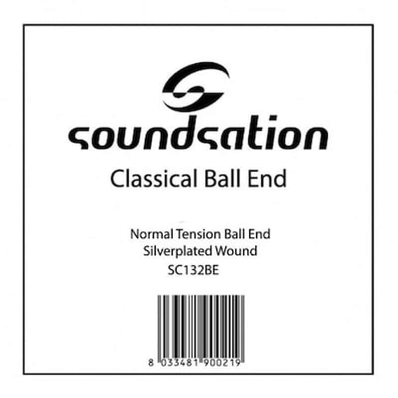 SOUNDSATION Χορδή Σολ Κλασσικής Ν.3 Soundsation Sc132be-3 Silver Ball End