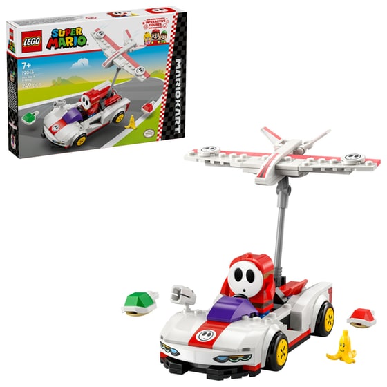 LEGO® Super Mario™ Mario Kart™ - Shy Guy & P-Wing (72045) image 1