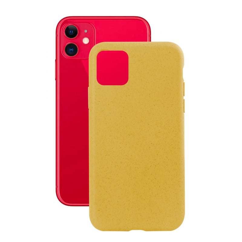 KSIX Θήκη Apple iPhone 11 - Ksix Eco-friendly - Yellow