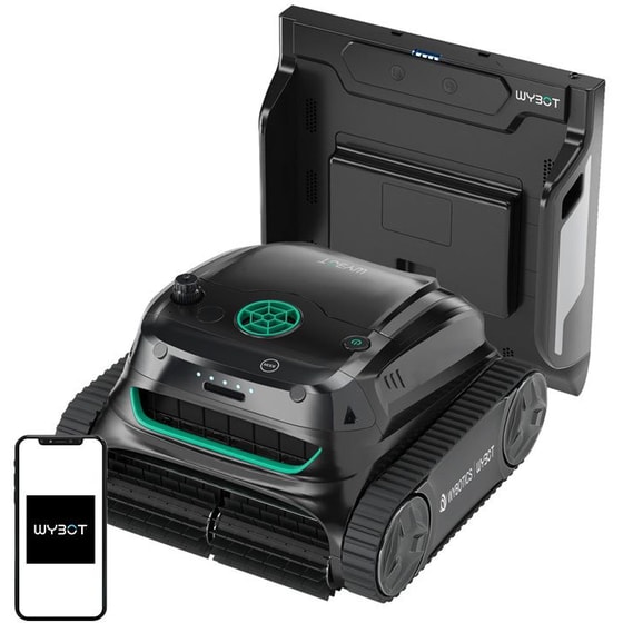 WYBOT S2 PRO για Πισίνα Μαύρο Σκούπα Ρομπότ image 0