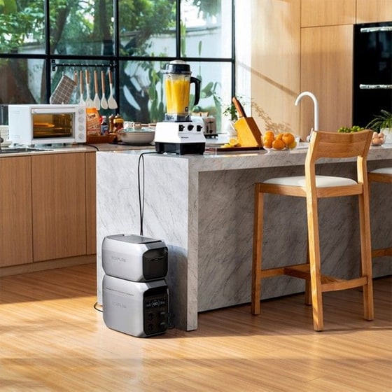 ECOFLOW DELTA 3 Extra Μπαταρία - Γκρι/Μαύρο image 4