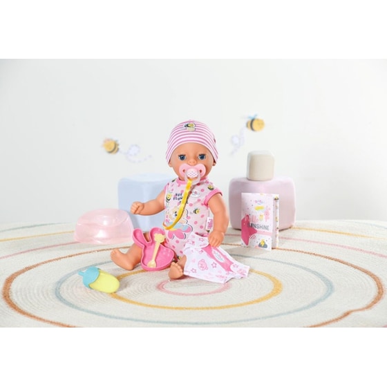 MGA Entertainment Διαδραστική Κούκλα Μωρό BABY born Little Magic Girl (36cm) image 4