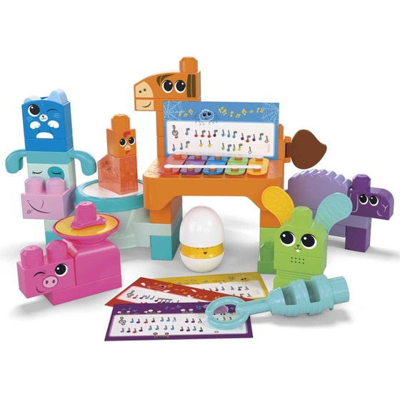 Mega Blocks Sensory Line - Μπάντα Με Ζωάκια image 2