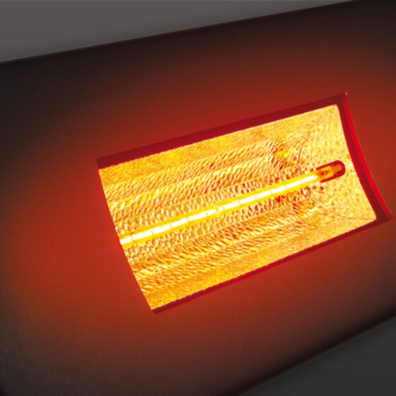 RADIALIGHT OASI HT 2000 W Μαύρο Θερμάστρα Αλογόνου image 4