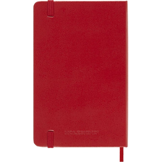 Ημερολόγιο Εβδομαδιαίο 2027 Moleskine 18Μ Pocket Hardcover Κόκκινο image 5