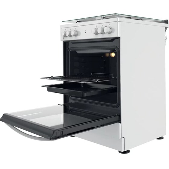 INDESIT IS67M4KHW/E 73Lt Λευκό Μεικτή Κουζίνα Αερίου image 4