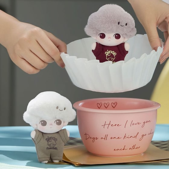 Λούτρινο Μπρελόκ Pop Mart Dimoo Crush on Coffee Series Blind Box image 4