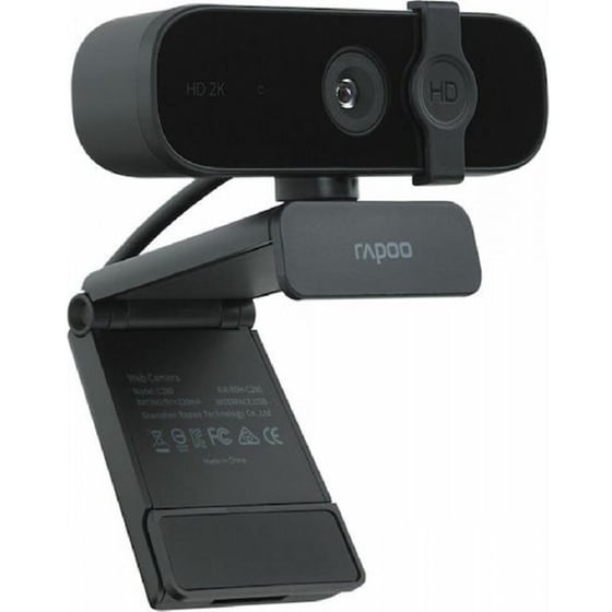 Rapoo XW2K Full HD 2K Webcam - Μαύρο image 1