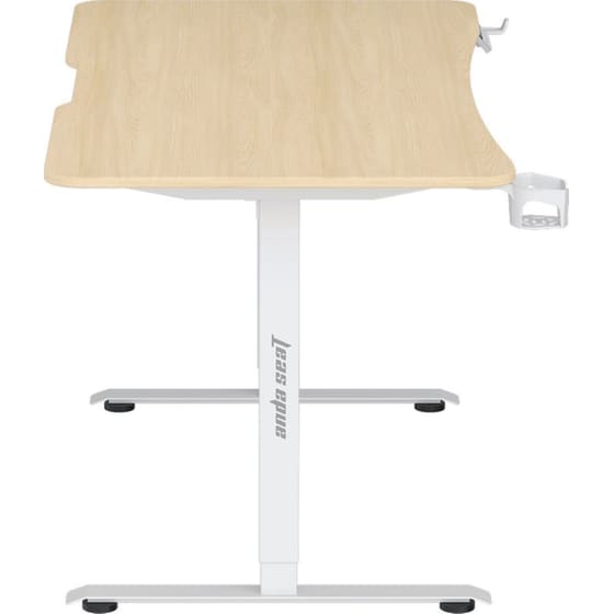 Γραφείο Gaming Anda Seat Xtreme-E με Αυξομειούμενο Ύψος - Wood & White image 3