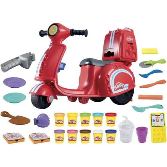 Hasbro Play-Doh Pizza Delivery Scooter Σετ image 2