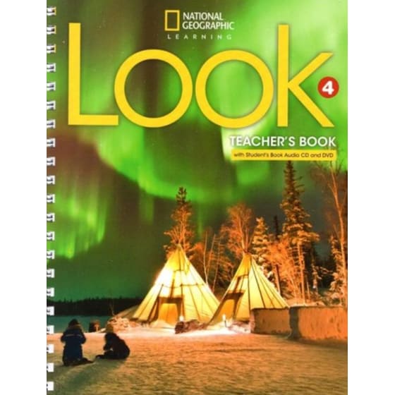 Look 4: Teacher's Book with Student's Book Audio CD and DVD image 0
