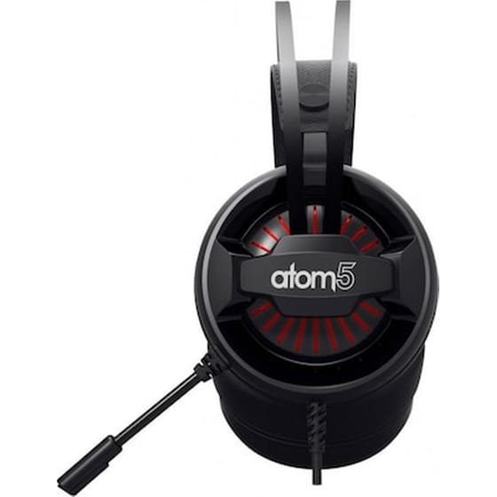 Ακουστικά Headset Armaggeddon ATOM 5 με Μικρόφωνο - Μαύρο image 1