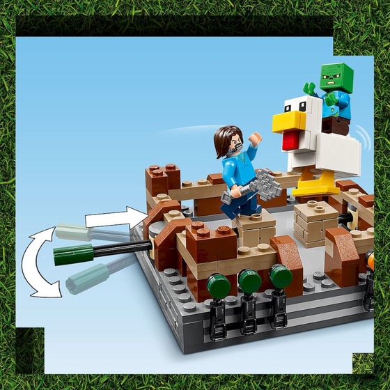 LEGO® Minecraft Movie Woodland Mansion Fighting Ring (21272) image 5