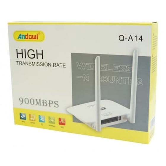 Andowl Q-A14 DSL Modem & Router Wi‑Fi 4 Single Band (2.4GHz) image 0