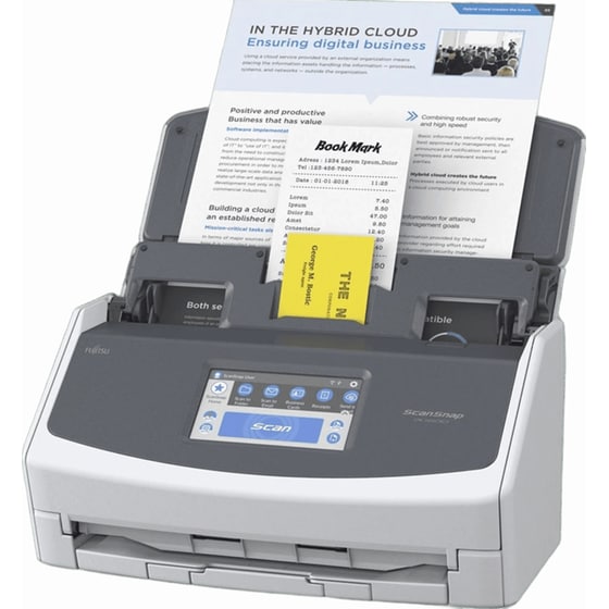 Σαρωτής Εγγράφων Fujitsu ScanSnap iX1600 - Λευκό image 1