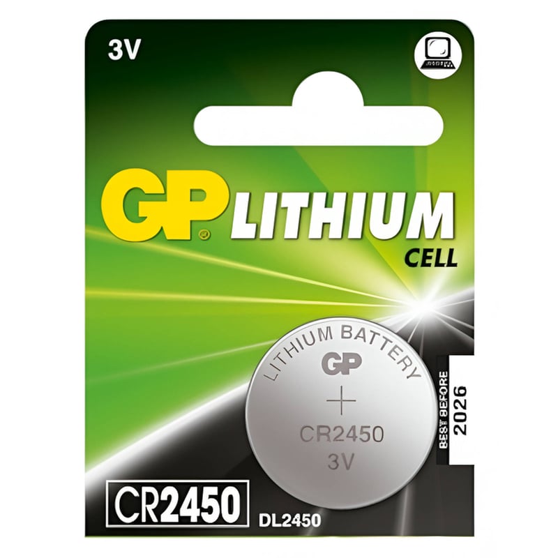 Buttoncell Μπαταρία Λιθίου GP Batteries CR2450 3V 1τμχ