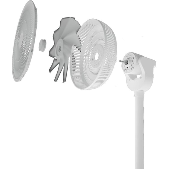 DUUX DXCF71 Ανεμιστήρας Δαπέδου 21.5 W 34 cm με Τηλεχειριστήριο image 8